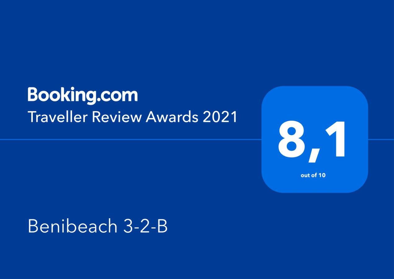 Benibeach 3-2-B Apartment Poniente Beach Benidorm Ngoại thất bức ảnh