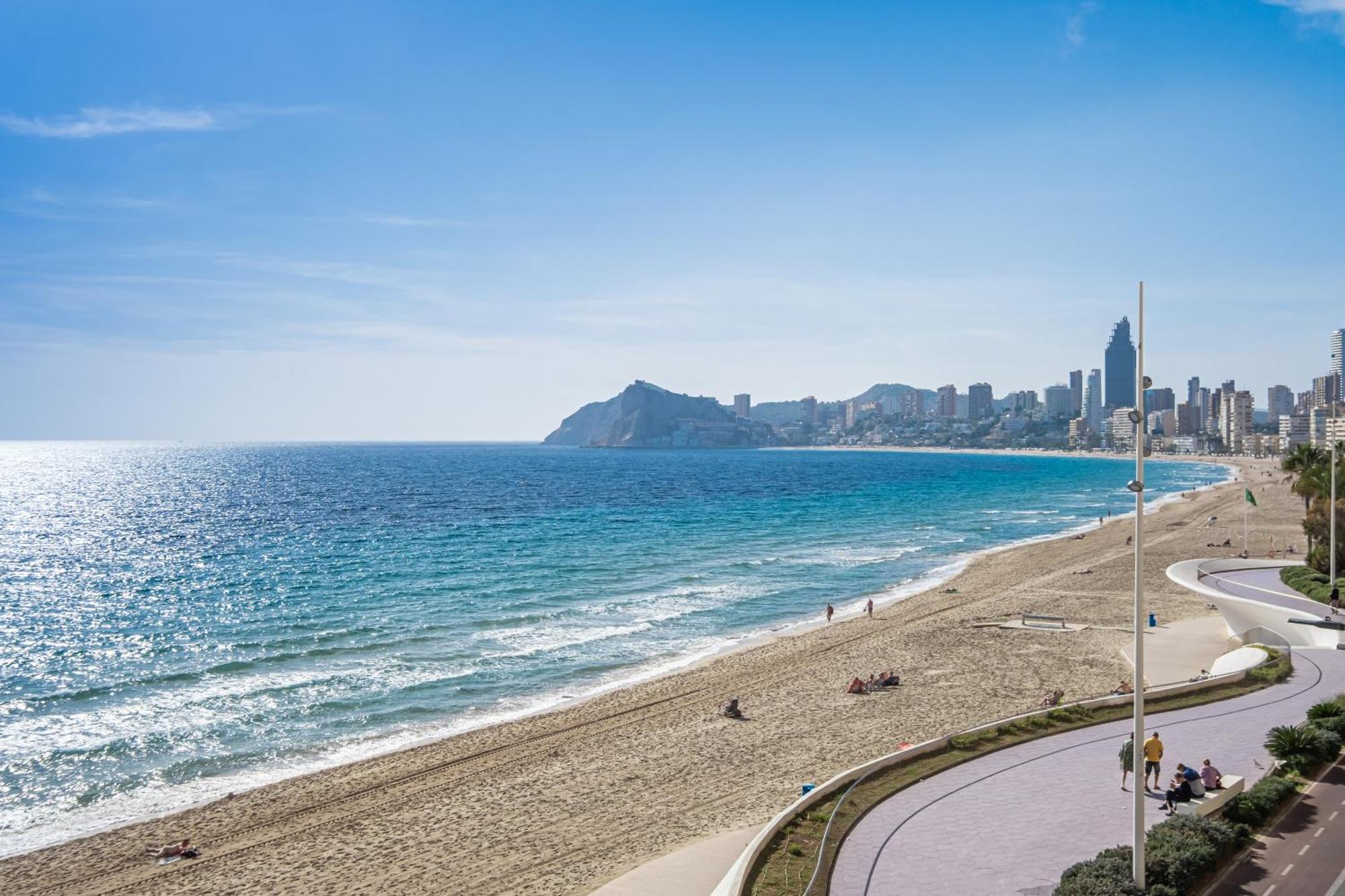 Benibeach 3-2-B Apartment Poniente Beach Benidorm Ngoại thất bức ảnh